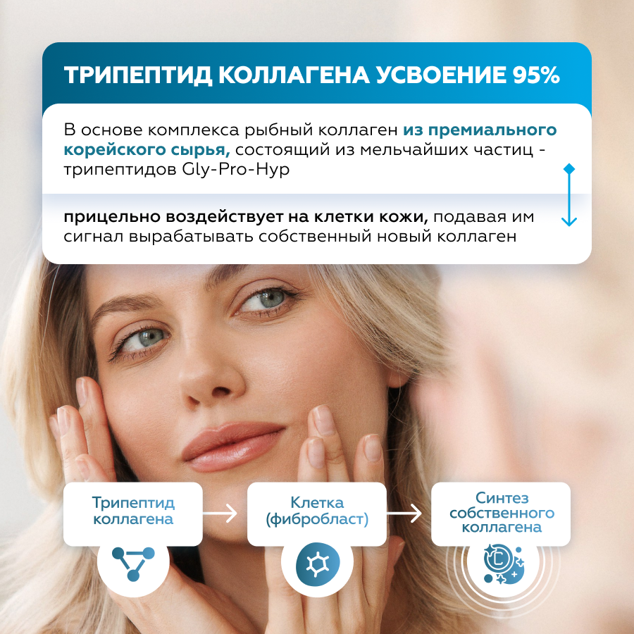 Морской коллаген трипептид 120 капсул